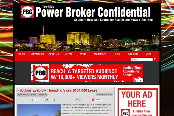 Site using Nichetable plugin
