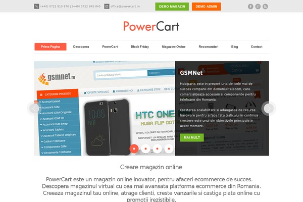 powercart.ro site used Kipoo