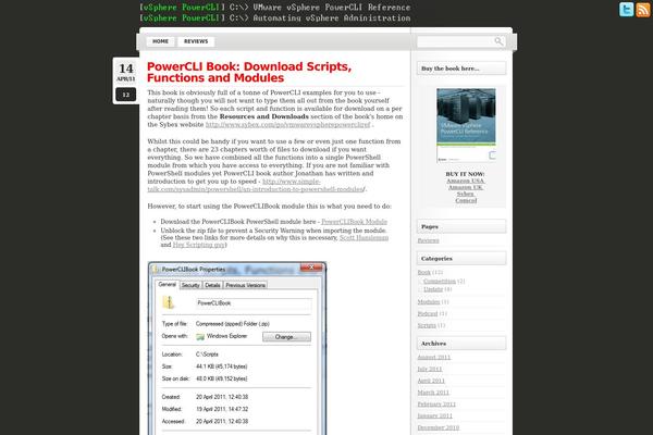 Site using Easy-buttons plugin