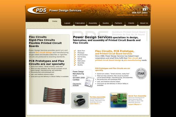 Custom theme site design template sample