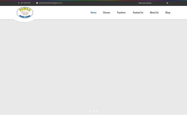 Preschool theme site design template sample
