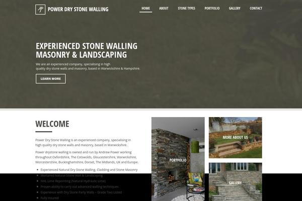 Cascade theme site design template sample