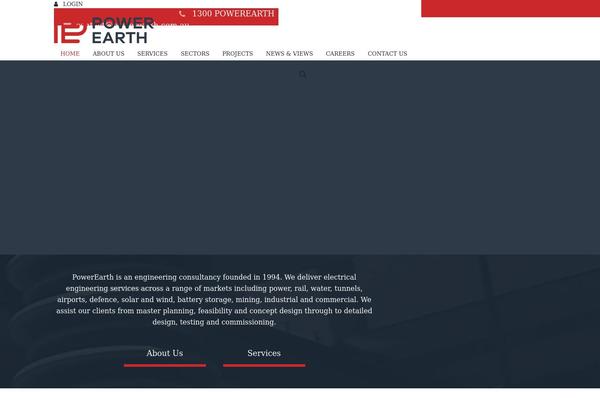 Zephyr theme site design template sample