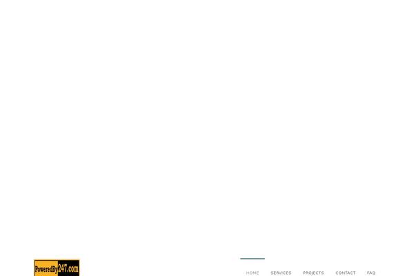 Agile theme site design template sample
