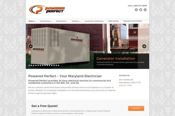 Modernize v3.1.7 theme site design template sample