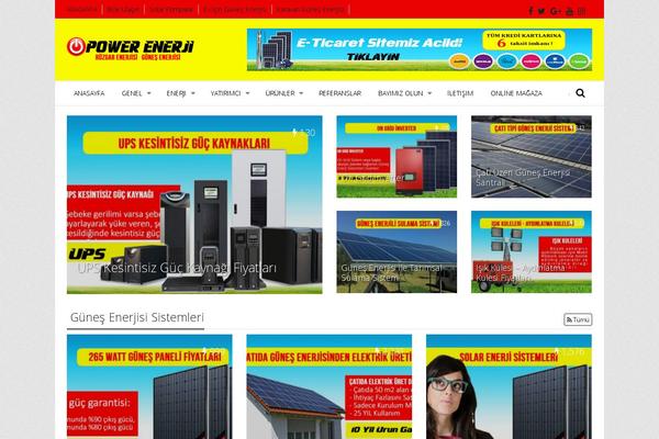 Fresh theme site design template sample