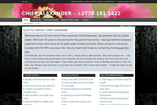 Local News theme site design template sample