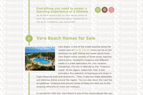 Circa theme site design template sample