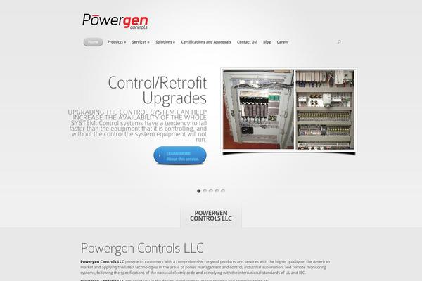 Nova theme site design template sample
