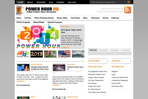 Premiumnews theme site design template sample