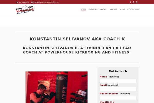 powerhousekickboxing.com site used Jupiter5