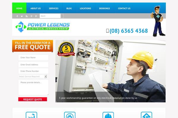 Pl theme site design template sample