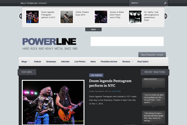 Continuum Theme theme site design template sample