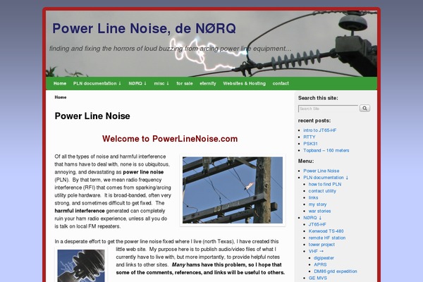 Site using Counterize plugin