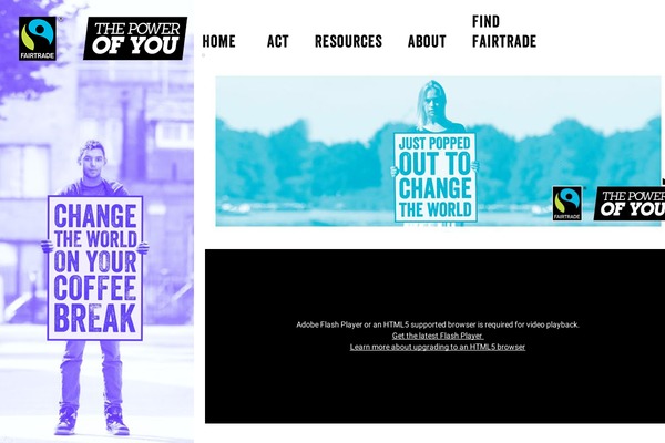 powerofyou.org.au site used Poy