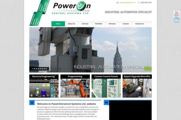 Finesse theme site design template sample