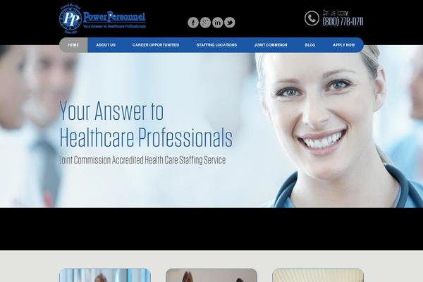 powerpersonnel.com site used Power-personnel