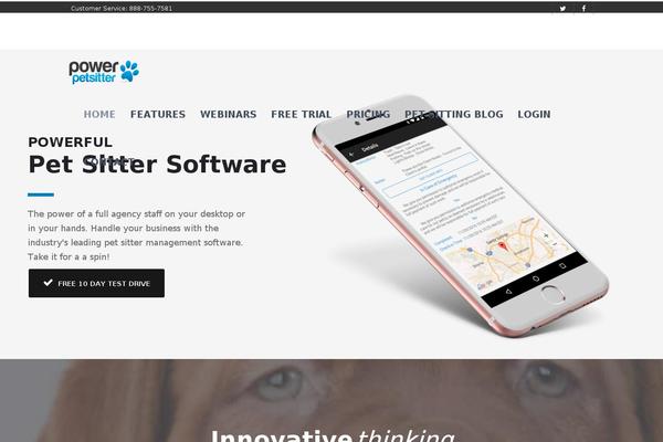 powerpetsitter.com site used Affinity