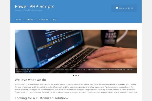 Vendd theme site design template sample