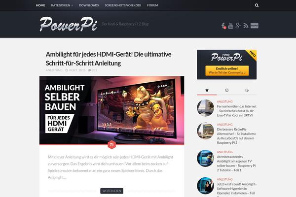 Anew theme site design template sample