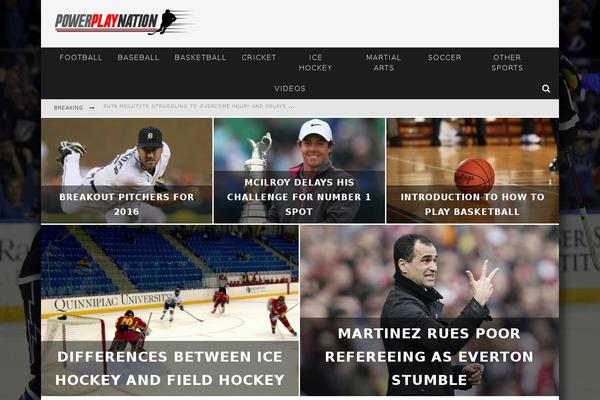 Valenti theme site design template sample