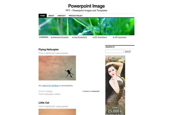 Coraline theme site design template sample