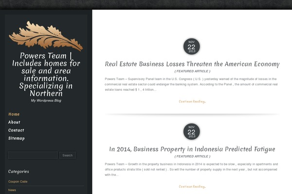 Luminescence Lite theme site design template sample