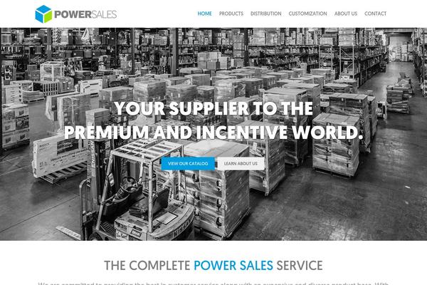 powersales theme websites examples