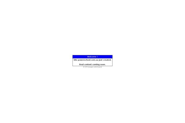 Power theme site design template sample