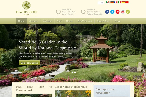 powerscourt.com site used Powerscourt