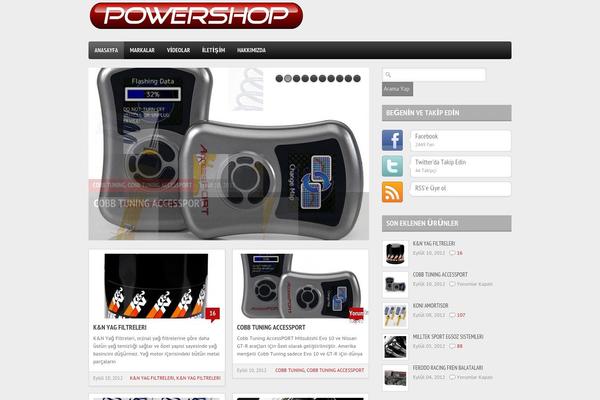 Boulevard theme site design template sample