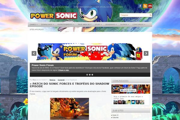 powersonic.com.br site used Gamefusion