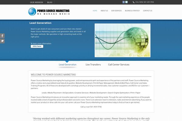 Kameleon theme site design template sample