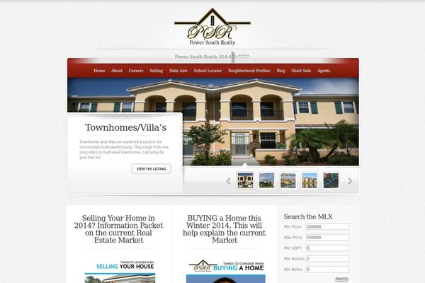 ElegantEstate theme site design template sample