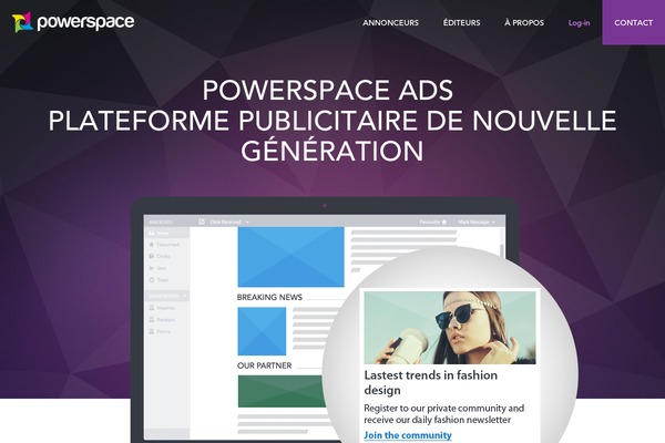 powerspace.fr site used Powerspaceblog