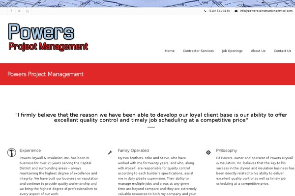 powersprojectmanagement.com site used Hotshot