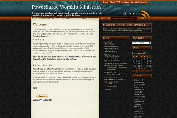 Soulvision theme site design template sample