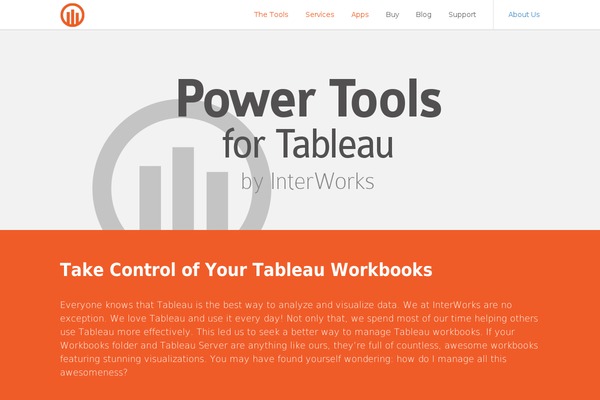 powertoolsfortableau.com site used Powertools