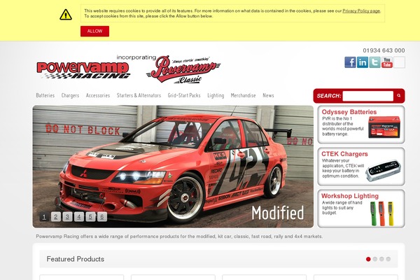 powervampracing.com site used Powervamp