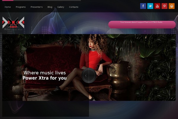 powerxtraradio.com site used Radioone