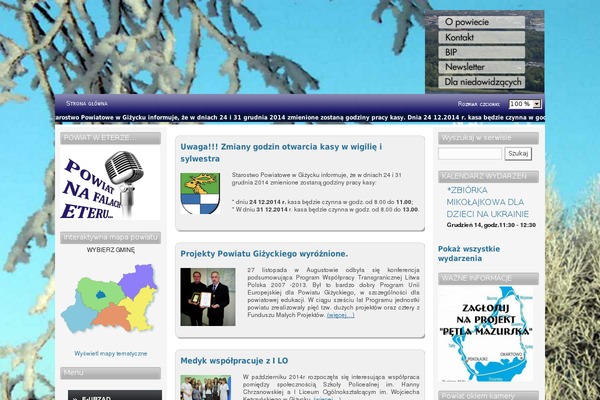 Site using Fontresizer plugin