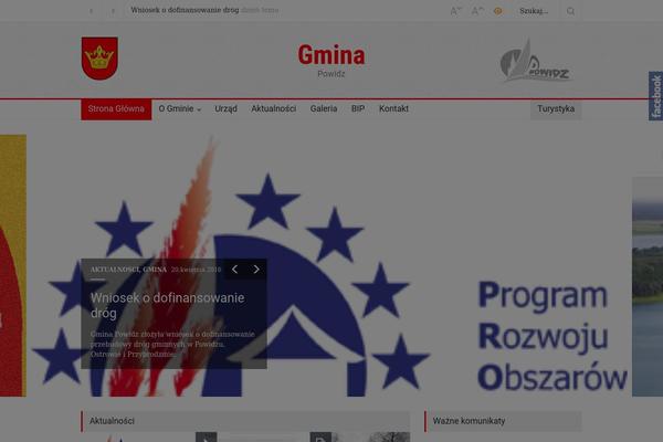 Pressroom theme site design template sample
