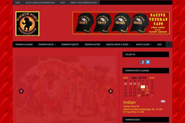 NovoMag theme site design template sample