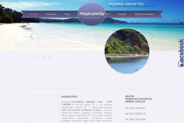 poyrazkoykadinlarplaji.com site used Theme1876