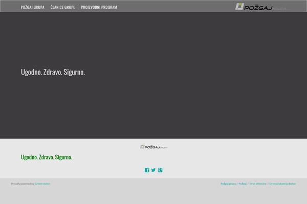 Vellum theme site design template sample