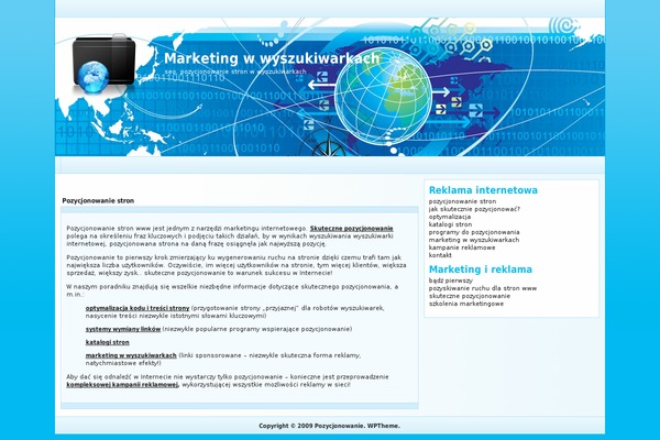 Iblues theme site design template sample
