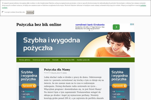 Whispy theme site design template sample