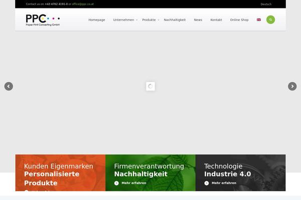 Optima theme site design template sample