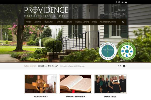 Real Church v1.04 theme site design template sample