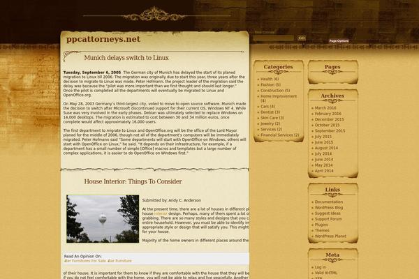 Aspire theme site design template sample